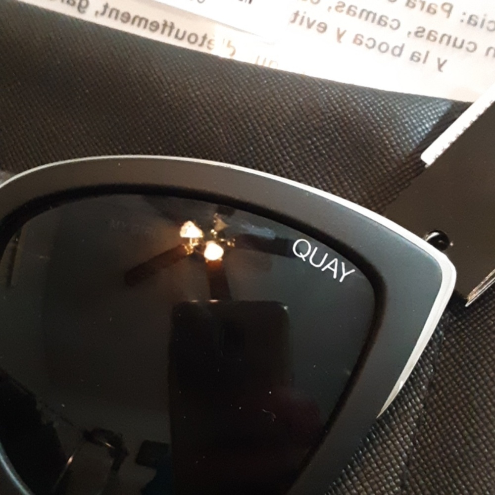 Quay Australia My Girl Sunglasses black cat eye